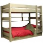 Lit superposé bois massif 90x190