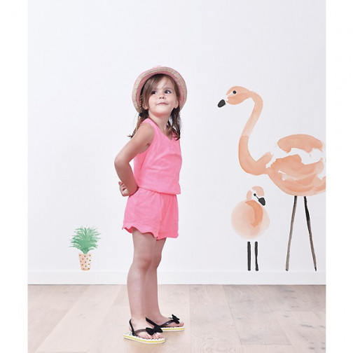 Sticker enfant Petits pots de fleurs - Lilipinso