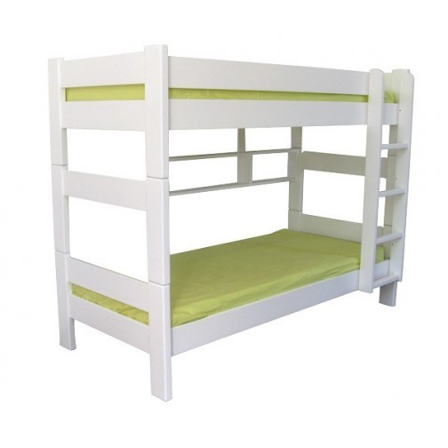 lit superposé enfant blanc