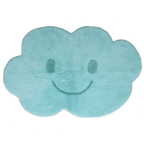 Tapis enfant lavable Nuage bleu Nimbus - Nattiot