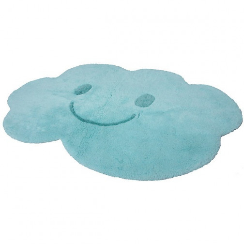 Tapis enfant lavable Nuage bleu Nimbus - Nattiot