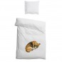 Housse de couette  Effet trompe oeil Chien Bob - Snurk