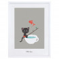 Tableau enfant Affiche encadrée Petite Pêche - Lilipinso