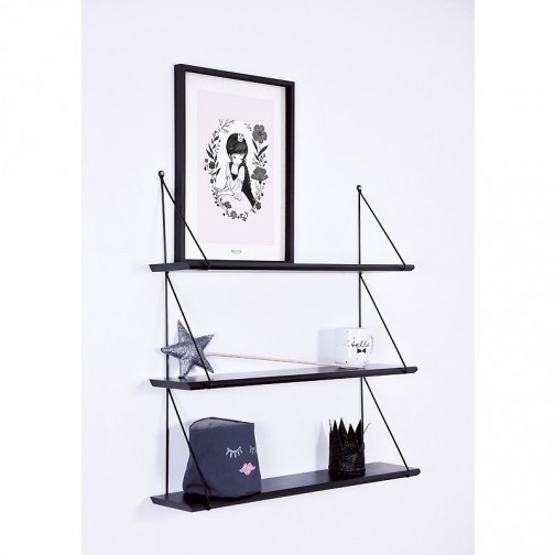 Tableau enfant Affiche encadrée Petite Princesse rose - Lilipinso