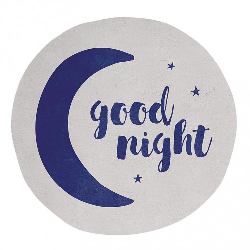 Tapis enfant motif lune