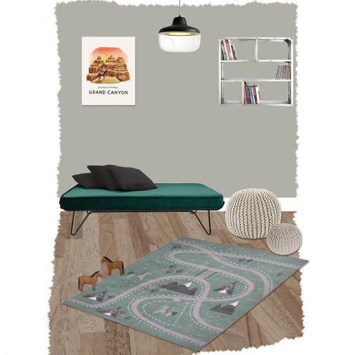 Tapis enfant coton Indiens  - Nattiot