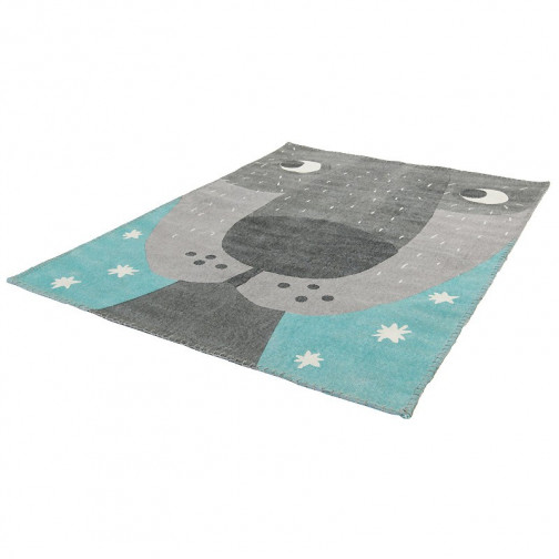 Tapis enfant coton Chien Annibal vintage - Nattiot