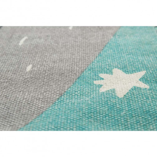 Tapis enfant coton Chien Annibal vintage - Nattiot