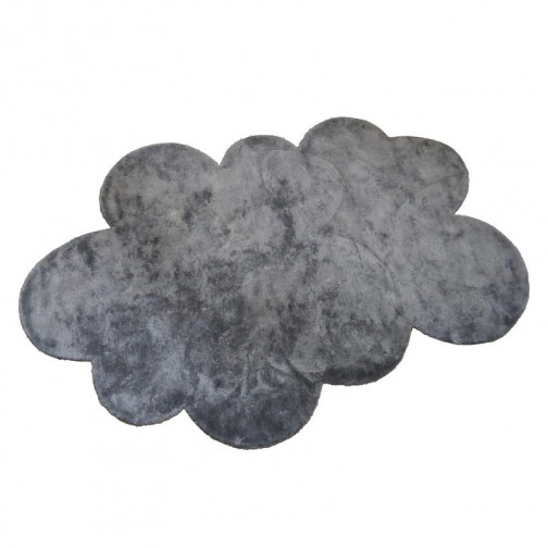 Tapis enfant Grand Nuage gris foncé - Pilepoil