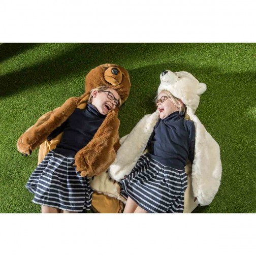 Déguisement enfant Ours brun Bibib