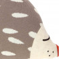 Coussin enfant coton 5x27cm forme Hérisson