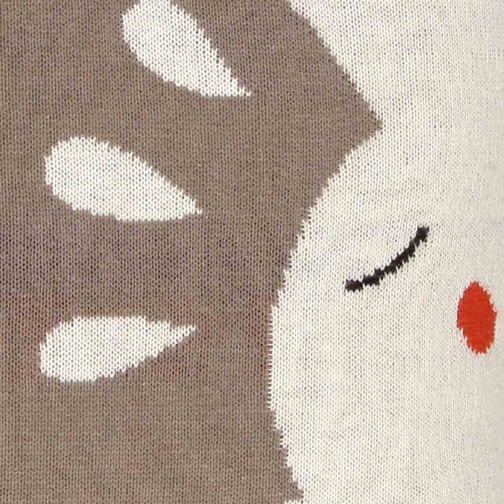 Coussin enfant coton 5x27cm forme Hérisson