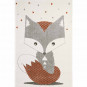 Tapis enfant acrilyque 100x150 Renard Art for Kids