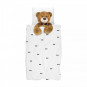 Housse de couette enfant effet Trompe l'oeil Ours Teddy Bear 140x200cm Snurk