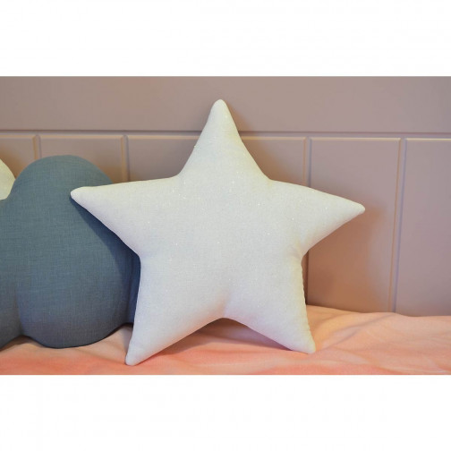 Veilleuse bébé Etoile blanche paillettes Toi-Même