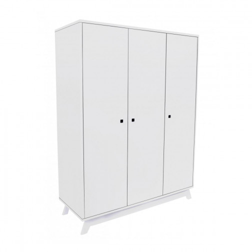 armoire enfant 3 portes blanche