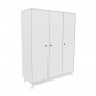 armoire enfant 3 portes blanche