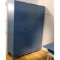 armoire enfant bleu avec 3 porte
