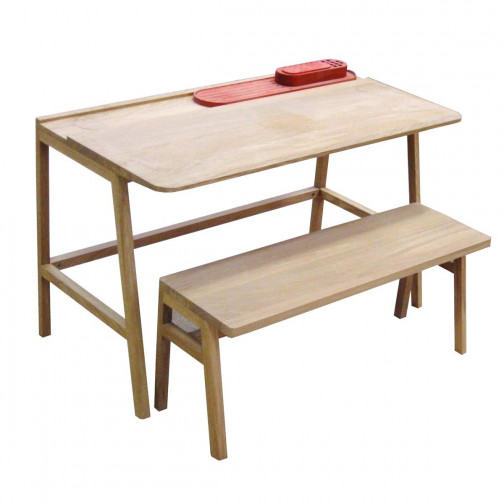 Grand Bureau enfant chêne Vessel - Mathy by Bols