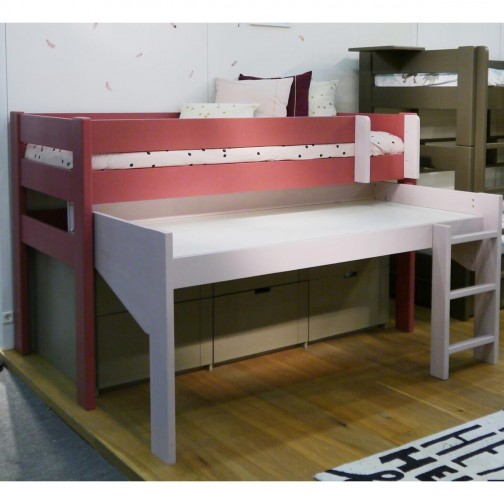 lit combiné avec bureau et rangement