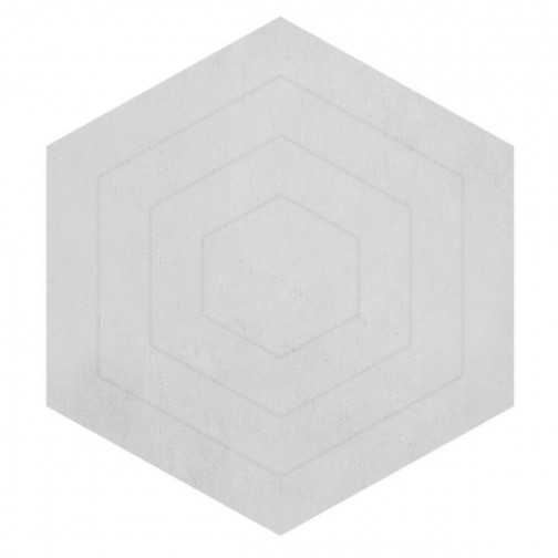 Tapis enfant hexagonal en coton