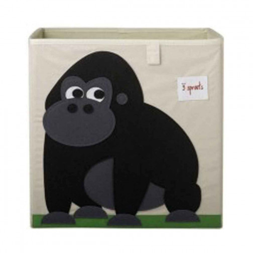 Boîte de rangement jouets 3 Sprouts Gorille