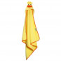 Serviette de bain bébé Puddles le canard Zoocchini