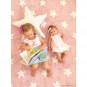 Tapis enfant en coton étoiles