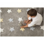 Tapis enfant étoile coton