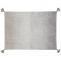 Tapis enfant coton gris
