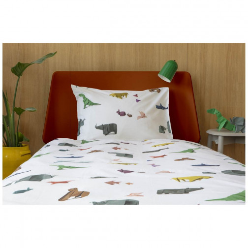 Housse de couette enfant Paper zoo Snurk