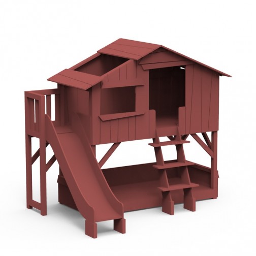 Lit-cabane-superpose-toboggan-marsala