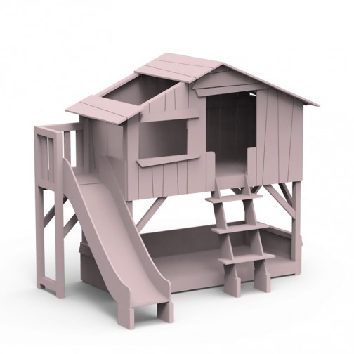 Lit-cabane-superpose-toboggan-rose-hiver