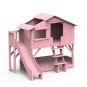 Lit-cabane-superpose-toboggan-rose-tres-clair