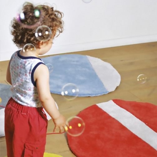 Tapis chambre enfant galet