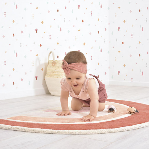 Papier Peint Motif Mini Geo