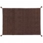 Tapis Enfant Lavable Tribu Marron