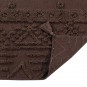 Tapis Lavable tribu marron