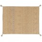 Tapis Enfant Lavable Tribu Ocre
