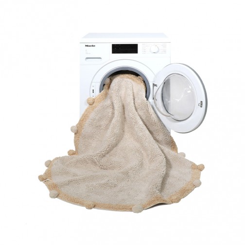 Tapis Enfant Lavable Ocre