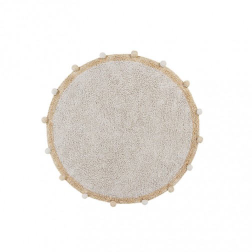 Tapis Enfant Lavable Bubbly Ocre