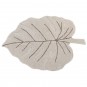 Tapis Enfant Monstera blanc