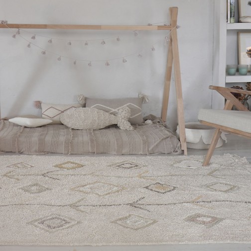 Tapis Enfant Lavable Kaarol Earth