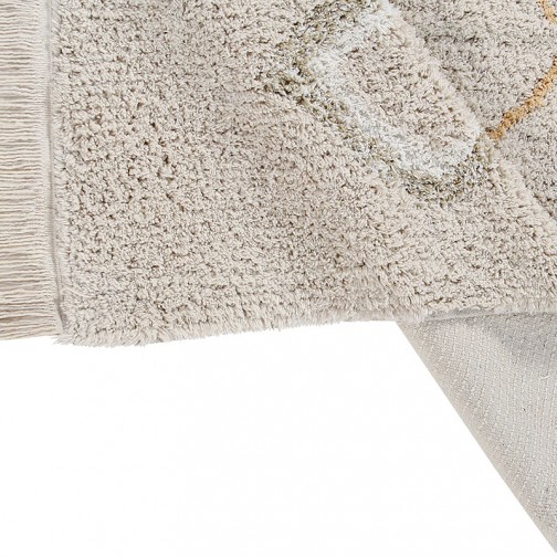 Tapis Enfant Lavable Kaarol Earth