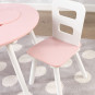 Chaise-enfant-rose-et-blanc