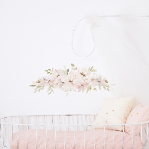 stickers-chambre-fille-fleur
