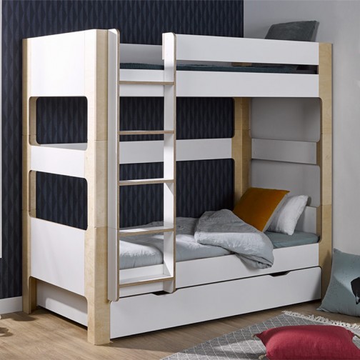 lit superposé enfant scandinave