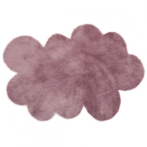Tapis Enfant Nuage Rose Poudré