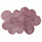 Tapis Enfant Nuage Rose Poudré