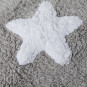 Tapis enfant étoile blanche